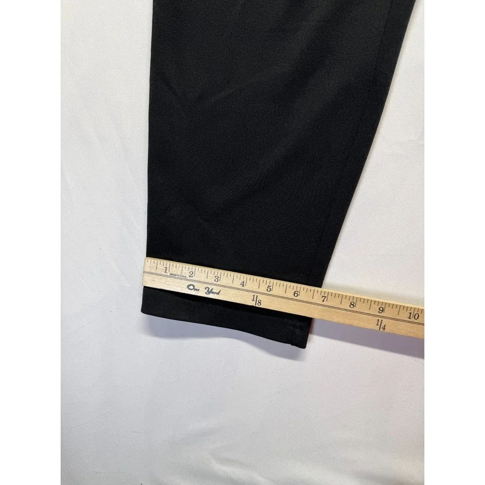 Ben Sherman Track Pants Mens Large Black Drawstring Straight Leg Athletic Wear
